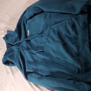 Fila hoddie, blue, med